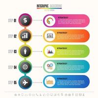 Timeline Infographics Design Template vector