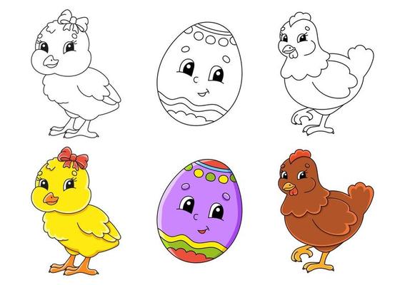 Chicken Black And White Vector Art, Icons, and Graphics for Free Download