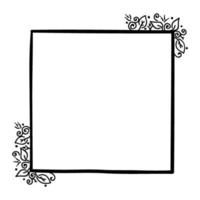 Square Frame Design vector