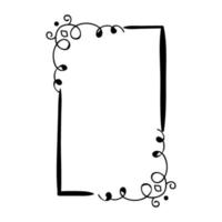 Floral Frame Design vector