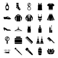 accesorios de moda para mujeres y hombres vector