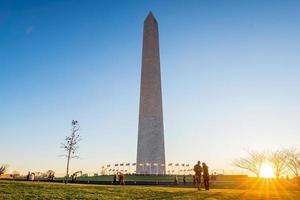Monumento a Washington en Washington, DC foto