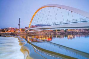 Des Moines Iowa skyline in USA photo