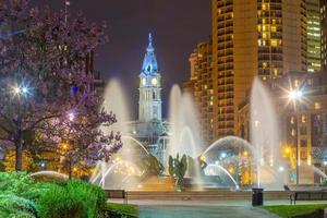 Cityscape of downtown skyline Philadelphia in Pennsylvania photo