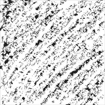 Black paint brush strokes vector pattern. Hand drawn curved and wavy lines with grunge circles. brush scribbles decorative texture. Messy doodles, bold curvy lines illustration.