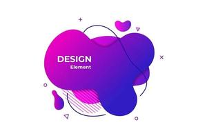 purple liquid abstract element illustration vector