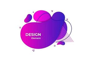 purple liquid abstract element illustration vector