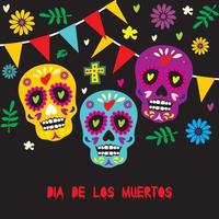 Dia de los muertos vector