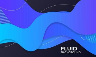 blue fluid background illustration for element graphic vector