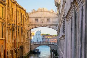 Cityscape image of downtown Venice photo