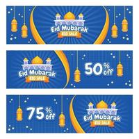 Eid Marketing Tools Banner vector