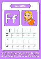 escribir letras f vector