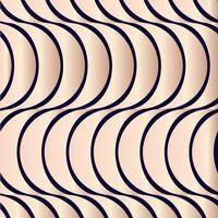 Metallic Waves in Rose Gold and Navy vector