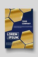 Cover design template set with abstract lines modern vector