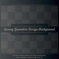 Luxury ornamental design background in gold color vector