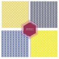 set of abstract design patterns vector