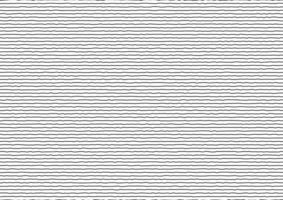 Abstract thin black stripes rough horizontal lines on white background. vector