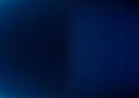 Abstract dark blue striped vertical lines curve out background and texture. vector