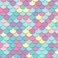 Abstract pattern fish scale motif pastel color background and texture. vector