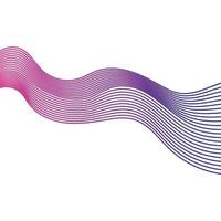 Wave line images vector