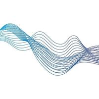 Wave line images vector