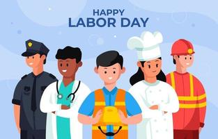 Happy Labor Day Celebration vector