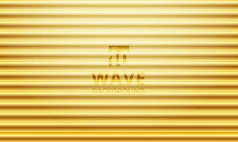 Luxury golden gradient color wave pattern background and texture. Tile premium surface. vector