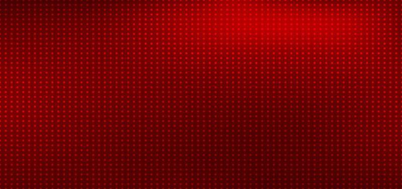 Abstract red blurred background with dots pattern texture.