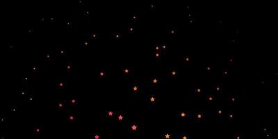 Dark Multicolor vector layout with bright stars.