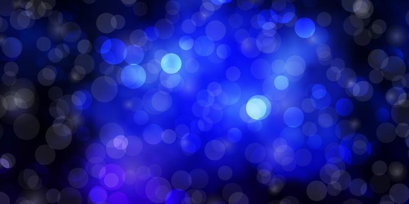 Dark Pink, Blue vector template with circles.