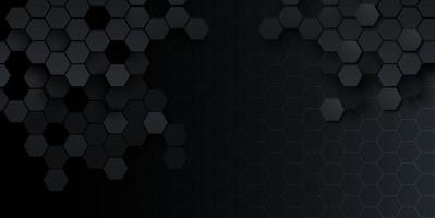 hexagonal abstract technology background. Vector Illustration