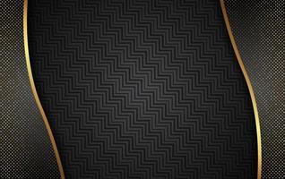 Luxury Gold Background With Light Decoration Vector