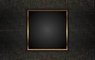 Luxury Gold Background With Light Decoration Vector