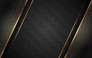 Luxury Gold Background With Light Decoration Vector