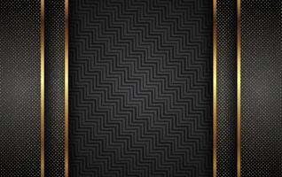 Luxury Gold Background With Light Decoration Vector