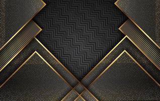 Luxury Gold Background With Light Decoration Vector