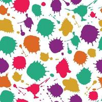 Blots seamless pattern. vector