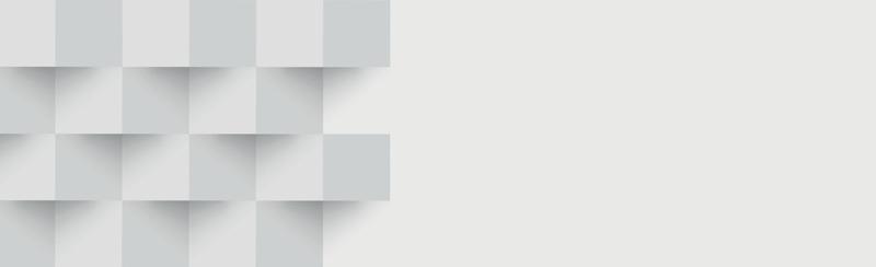 Abstract white background, web template, squares with shadow - Vector