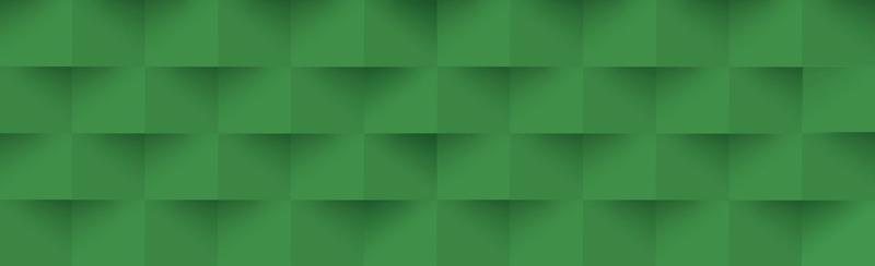 Abstract green background, web template, squares with shadow - Vector