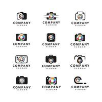 paquete de iconos de logotipo de cámara