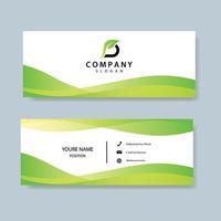Business name card template design