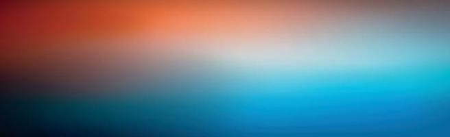 Blurred large panoramic summer background multicolored gradient vector