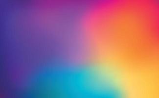 Blurred large panoramic summer background multicolored gradient vector