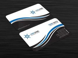 Modern And Professional Business Card vector
