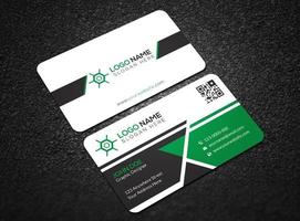 Business Card Design With Vector Format