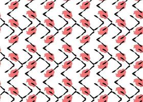 Vector texture background, seamless pattern. Hand drawn, red, black, white colors.