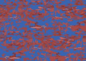 Vector texture background, seamless pattern. Hand drawn, blue, red colors.