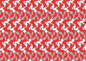 Vector texture background, seamless pattern. Hand drawn, red, grey, white colors.