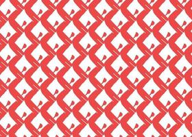 Vector texture background, seamless pattern. Hand drawn, red, white colors.