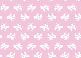 Vector texture background, seamless pattern. Hand drawn, pink, white colors.